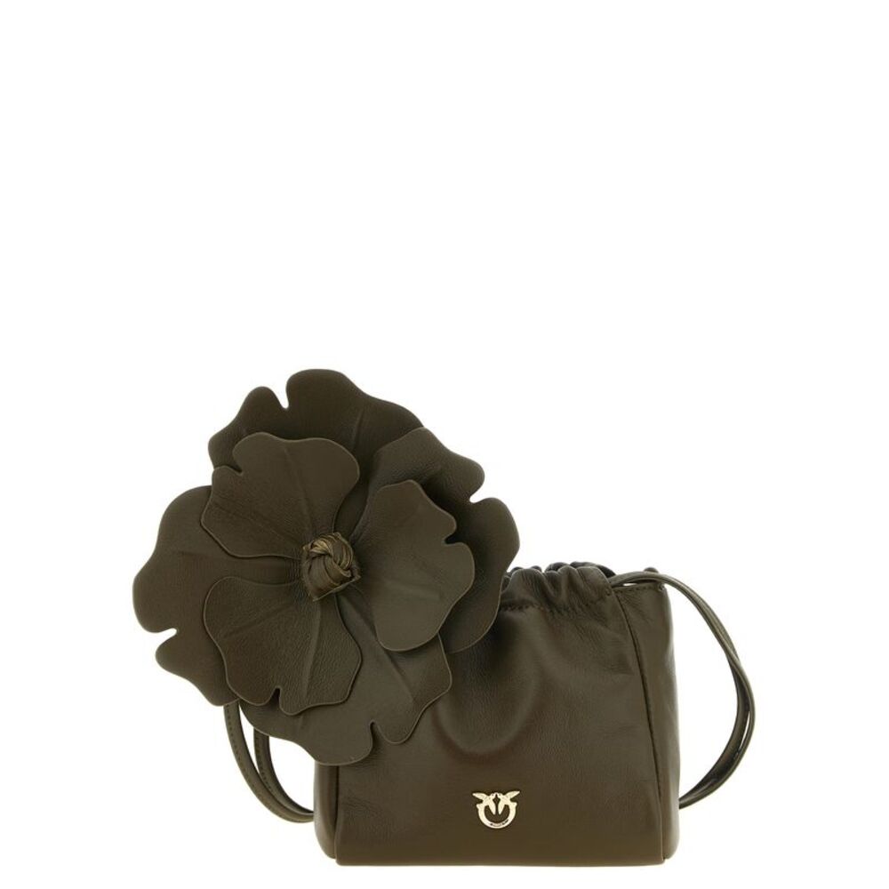 PINKO Bicolor Lambskin Clutch Women's Bag